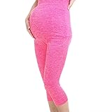LWJ 1982 Maternity Activewear Workout Capri Leggings Stretch Yoga Pants