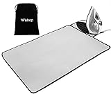 Wishop Ironing Mat with Silicone Pad Heat Resistant