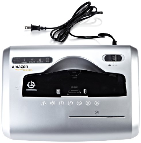 AmazonBasics-12-Sheet-Cross-Cut-PaperCDCredit-Card-Shredder