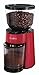 Mr. Coffee Automatic Burr Mill Coffee Bean Grinder, Red