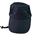 Summer Sun Hat, HOVEOX 360° Unisex Men Women Outdoor UV Protection Fishing Cap With Removable Neck&Face Flap Cover Sunscreen UPF 50+ Quick Drying Wide Brim Breathable Hat for Outdoor Activities, Blue