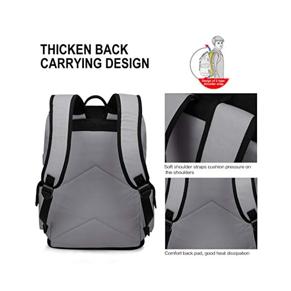 Wind Took Zaino Porta PC 15.6 Pollici Zaino Canvas Zaino da Donna e Uomo  Casual Backpack Laptop Zaino Unisex Adulto per… - Spesavip