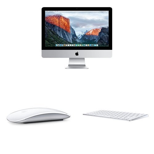 Apple iMac MK142LL/A 21.5-Inch Desktop (NEWEST VERSION) & Magic