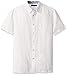 Nautica Men's Classic Fit Short Sleeve Ramie-Cotton Shirt