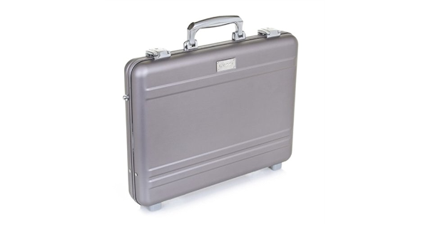 mezzi aluminum briefcase
