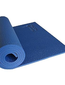 ZQ esterillas de yoga (Azul, PVC) - 10 mm antideslizante ...