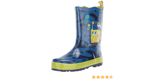 spongebob rubber boots