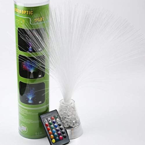 Mini Fiber Optic Light Sensor Flower, Creative Night Light LED Star Remote Control Fiber Optic Light, Children Decorate Bedroom, Home and Event Venue