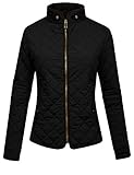J. LOVNY Womens Lightweight Quilted Warm Zip Jacket/Vest with Pockets S-3XL