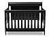 Delta Children New Haven 4-in-1 Convertible Baby Crib, Ebony