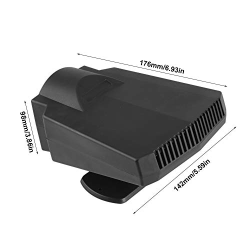 image for Delaman Car Heater, Portable Windshield Car Defogger, 12V 250W Car Win