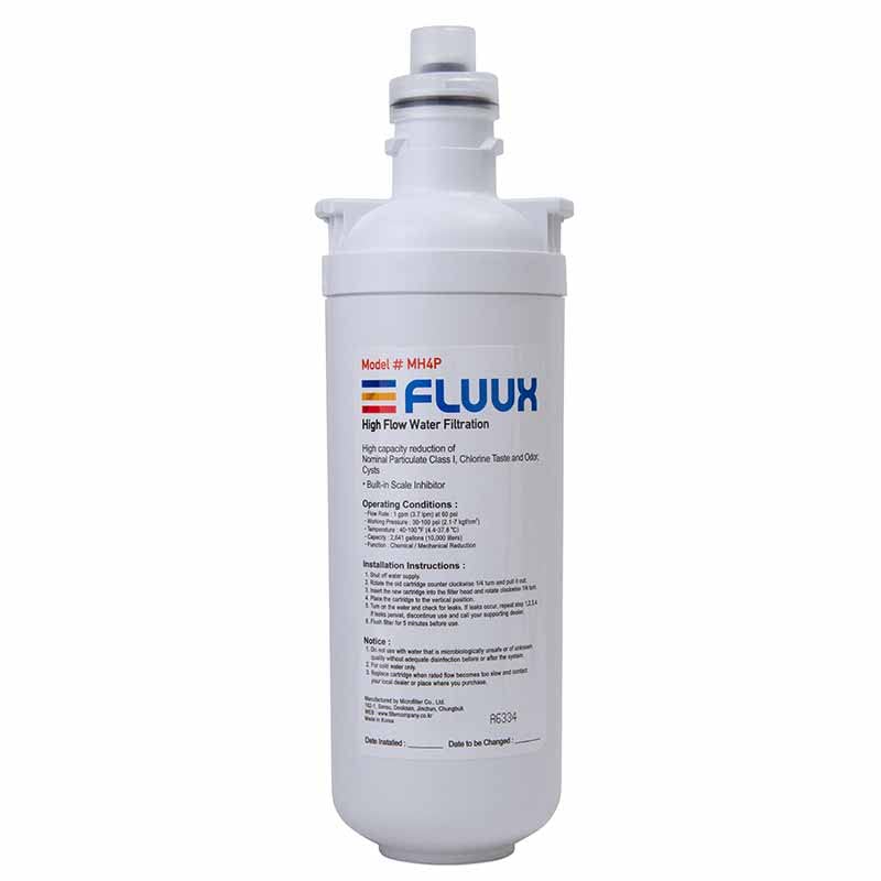 Fluux MH4P Water Filter for Espresso Machines and Vending