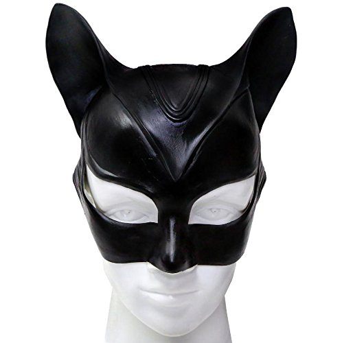 Women's Newest Edition Cat Mask Women for Halloween Cosplay Costume Party Black