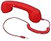 AMC Retro Vintage 3.5 mm Cell Phone Handset Receiver for iPhone Red