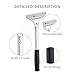 ORIENTOOLS Heavy Duty 4-inch Razor Blade Scraper with Long-Handle, Cleaning Glass Wall Scraper, Painting stripping tools,Tile Adhesive Removal