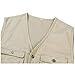APTRO Men's 100% Cotton Outdoor Multi Pocket Vest