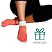 Super Grip Yoga Toe Socks – 3 Pack - Active Socks for Pilates & Pure Barre - Non Slip Superior Grips for Women's & Girls
