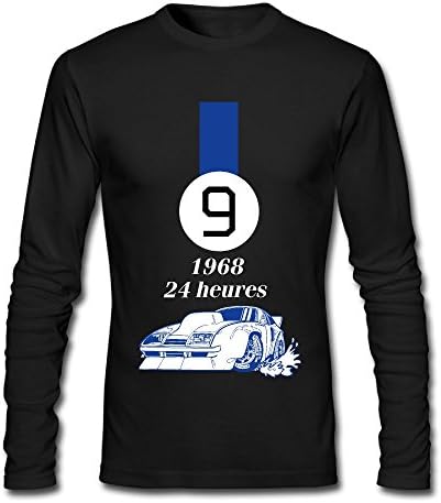1968 Race Winning #9 Racecar Novelty Awesome Men O-Neck Long Sleeves T-shirts Fashion 100% Cotton Casual Wear