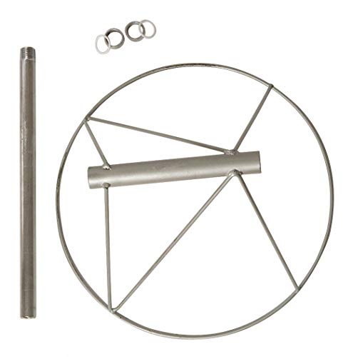 Safety Flag WS10HW - Windsock Hardware Silver 8 L