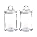 Glass Apothecary Jar Glass Canister Set with Ball Lid, 2-Piece Set (44 Ounce)