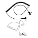 2.5mm Covert Listen Only Acoustic Clear Tube Earpiece 1 PIN
