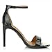 DailyShoes Women's Stilettos Sandal Open Toe Ankle Buckle Strap Platform Evening Party Dress Casual Shoes