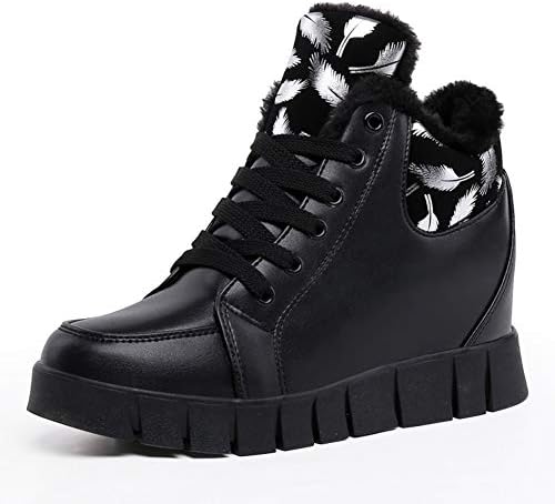 XXHC Women's Camouflage High-Heeled Sneakers Army Green Height Increase Shoes