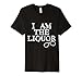 I am the Liquor Vintage Looking T-Shirt With Sunglasses pic