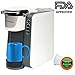 Mixpresso Single Cup Coffee Maker| Compatible With Most Single Cups, Quick Brew Technology (White)