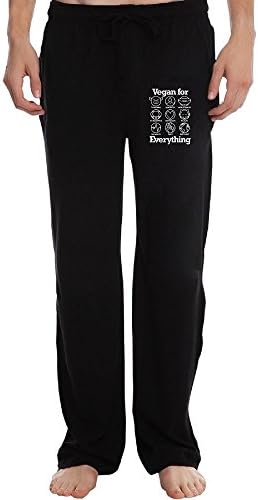 Vegan For Everything Graphic Mens Jogger Sweatpants Men Jogger Sweatpants