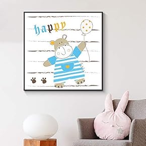 Floating Framed Canvas Wall Art for Living Room, Bedroom Canvas Prints for Home Decoration Ready to Hang - 16x16 inches