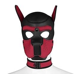 Adults Neoprene Puppy Hood Mask with