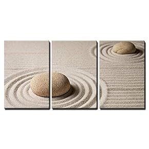 Mini Zen Garden x3 Panels