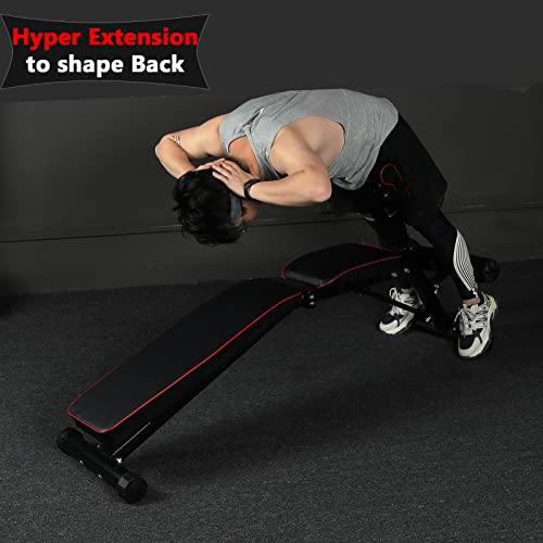 Workout Equipment Barbell Weight Set GIKPAL Adjustable Foldable