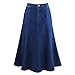 Women's 8-Gore Denim Riding Maxi Skirt - 31.5