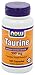 NOW Taurine 500mg, 100 Capsules (Pack of 3)