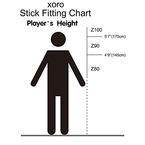ACCUFLI Floorball Tricks Stick XORO Z90 (Orange - Left Handed)
