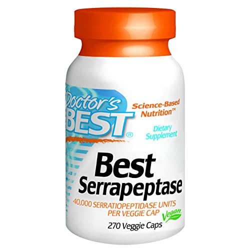 Doctor's Best Best Serrapeptase (40, 000 Units), 270-Count image