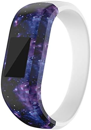 Garmin Vivofit3 Band Reakle Silicone Smart Watch Replacement Strap for Garmin Vivofit 3 / Garmin Vivofit JR/JR2 Smart Watch (D, S)