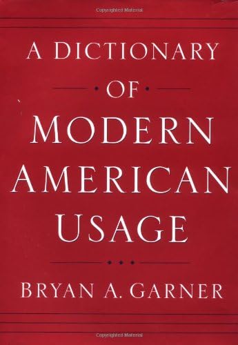Amazon.com: A Dictionary of Contemporary American Usage - Random