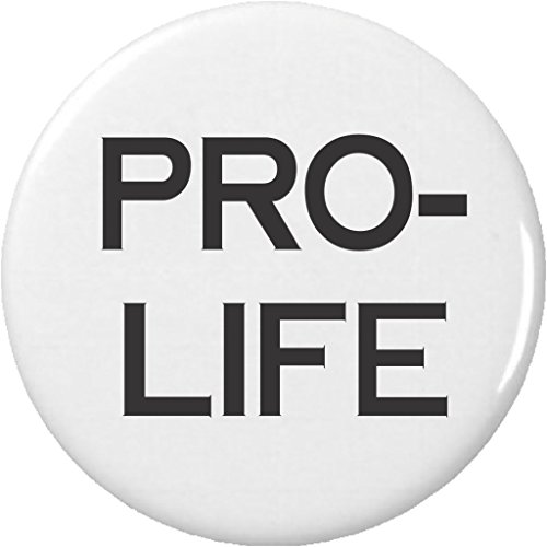 Pro-Life 1.25â€ Pinback Button Pin Anti Abortion