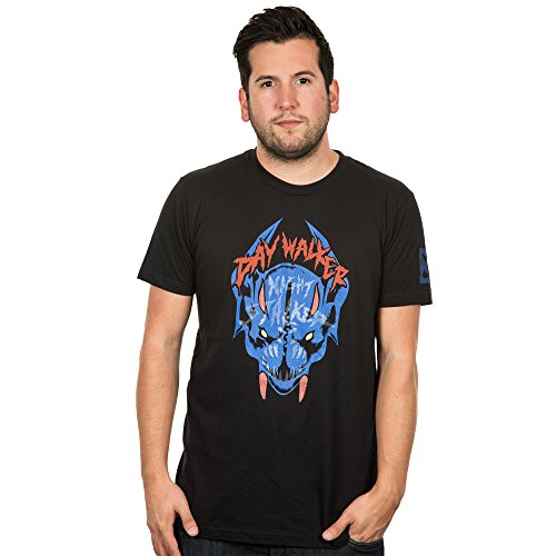 DOTA 2 Men's Day Walker Night Stalker Premium T-Shirt (Black, Large)
