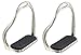 PRORIDER Horse Saddle English 4-1/2″ Irons SS Bent Leg Safety English Stirrups 51158thumb 2