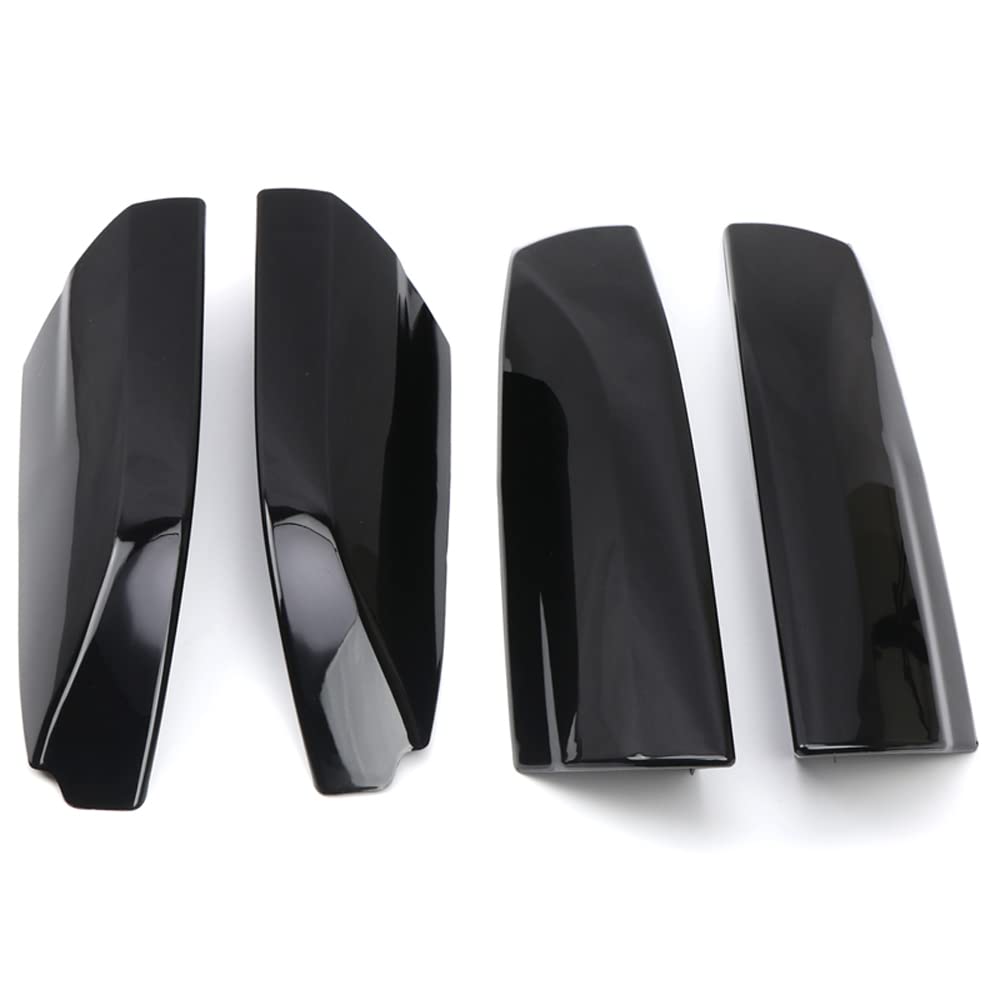 Photo 1 of Car Accessories Glossy Black Roof Rack Rails End Cap Protection Cover Shell for Toyota Highlander 2008-2013
