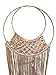 Pepperell Macrame Gold Hoops 14