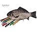 MorningRising Carp Fish-like Zipper Pouch Weird Pen Pencil Case Makeup Case/ Bag