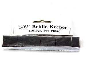 Grewal Equestrian Rubber 5/8" Bridle Keeper (10 per Pack)