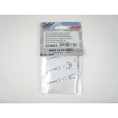 Quick Fix end Piece Complete for All Hansa Models