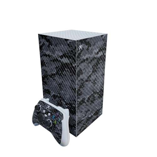 Carbon Fiber Gaming Skin Compatible with Microsoft Xbox Series X Digital Editio…