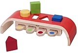 Wonderworld Bouncing Sorter Interactive Color & Shape Discovery Wooden Toy Set